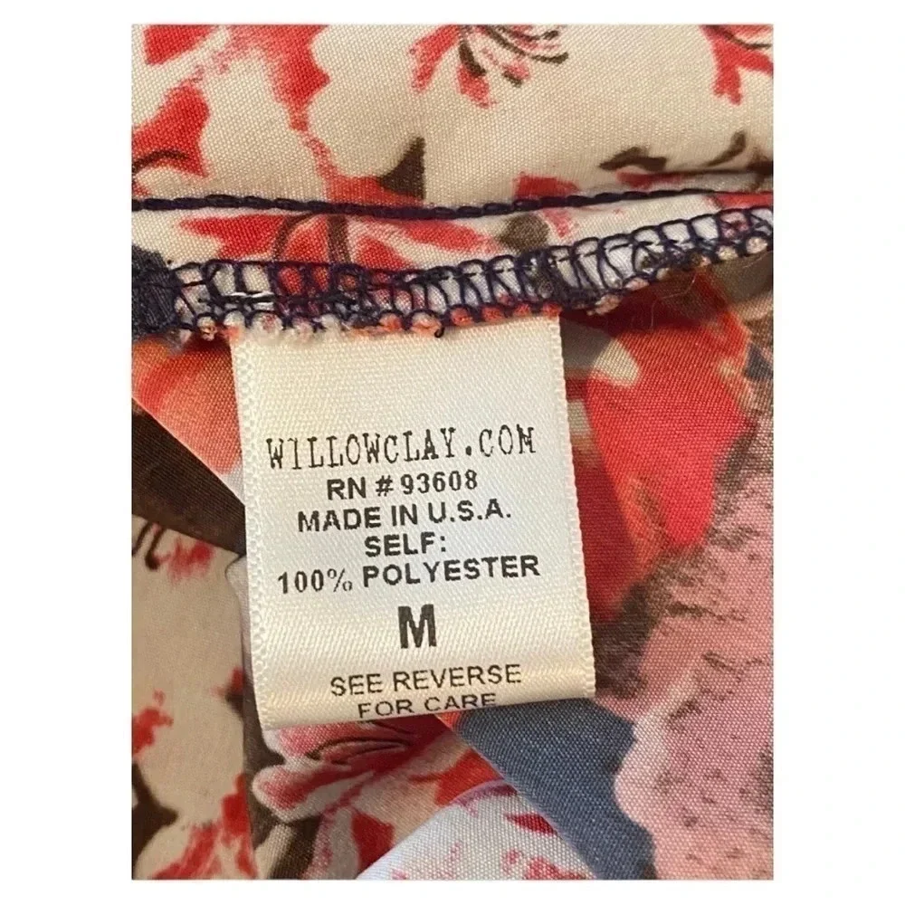 FLORAL Willow‎ & Clay skirt Size Medium